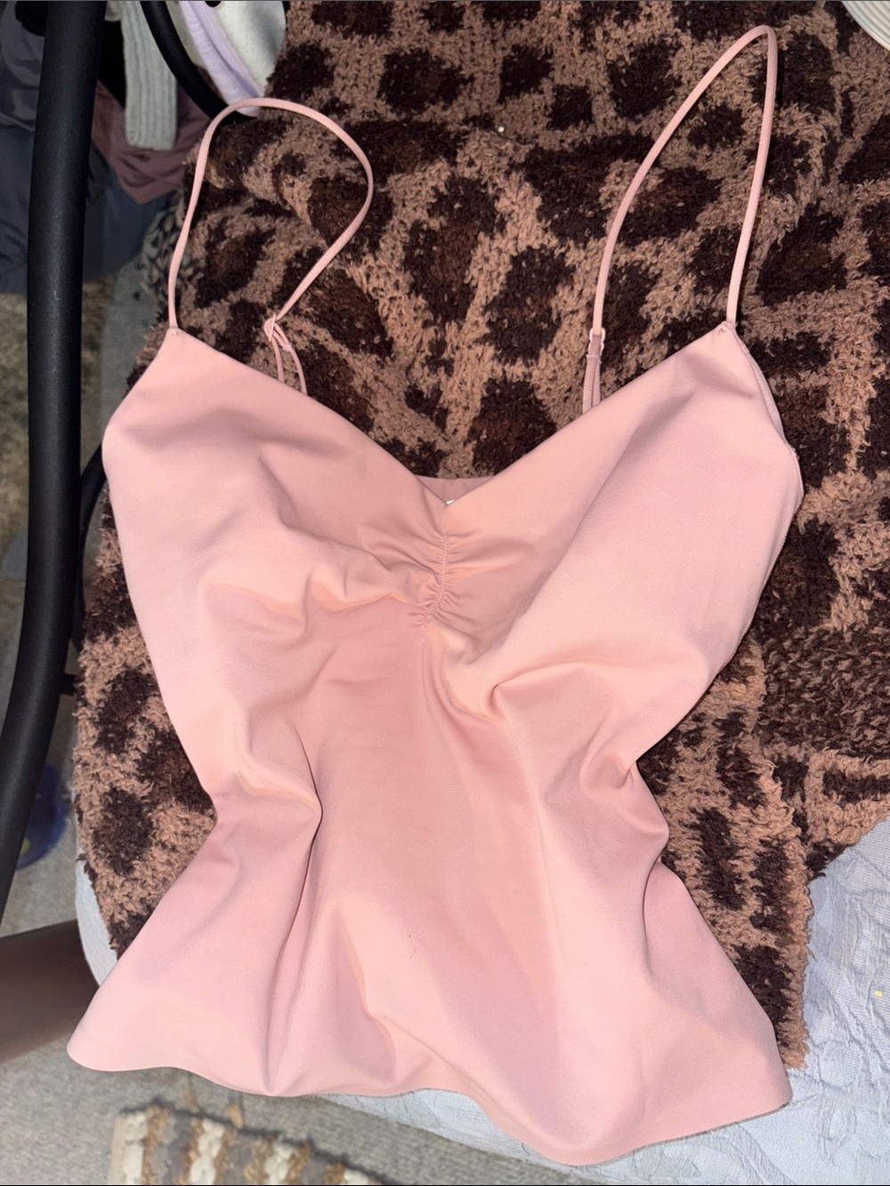 Skims nike Himalayan pink top